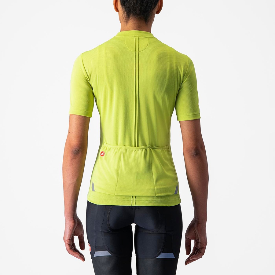 Light Green Women Castelli ANIMA 4 Jersey | 470386RWQ