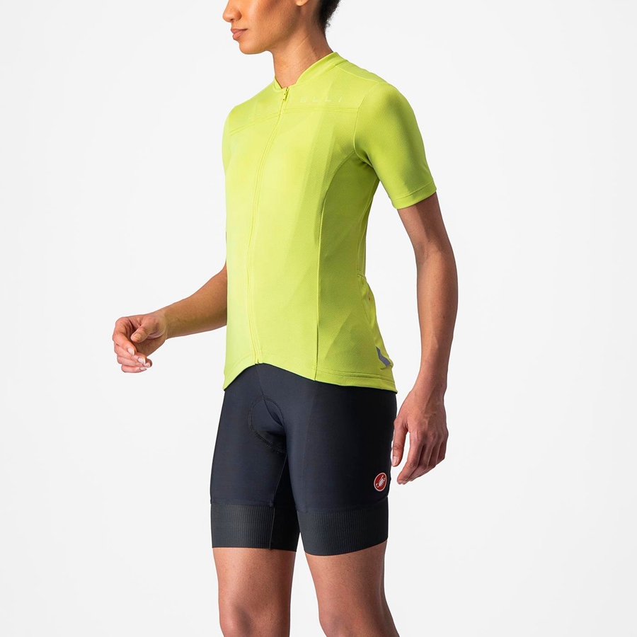 Light Green Women Castelli ANIMA 4 Jersey | 470386RWQ