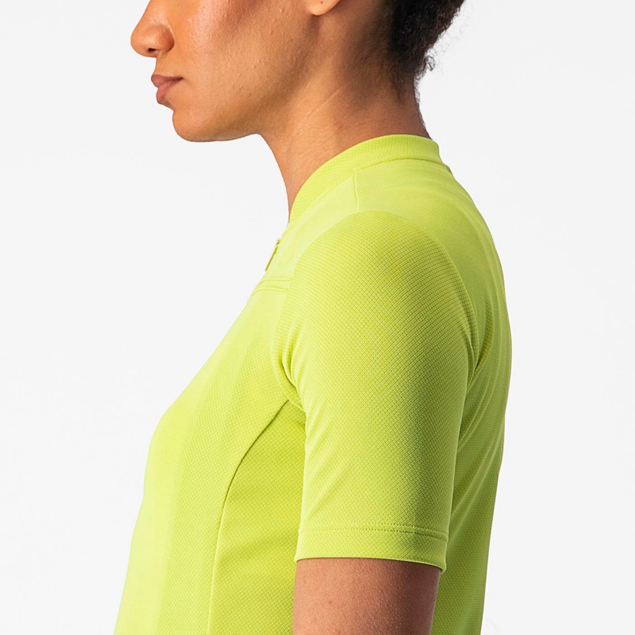 Light Green Women Castelli ANIMA 4 Jersey | 470386RWQ