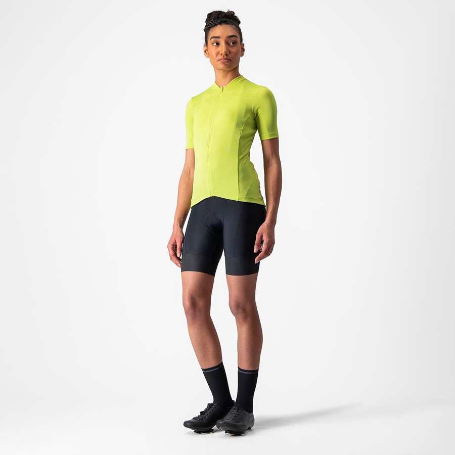 Light Green Women Castelli ANIMA 4 Jersey | 470386RWQ