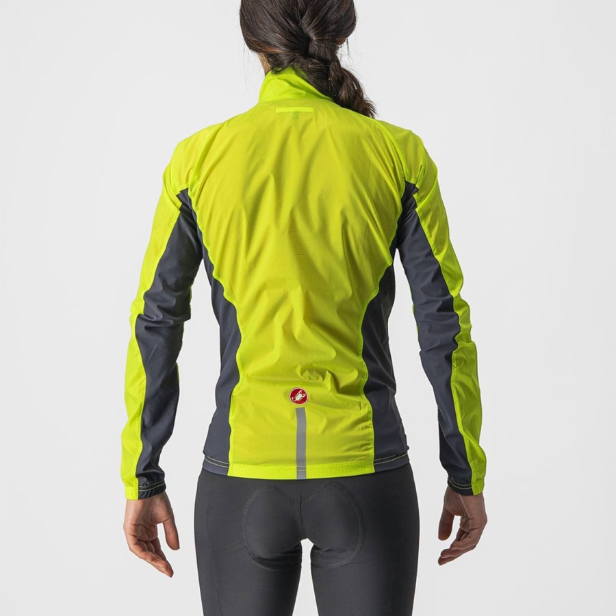 Light Green / Dark Grey Women Castelli SQUADRA STRETCH W Protection | 365049IZY