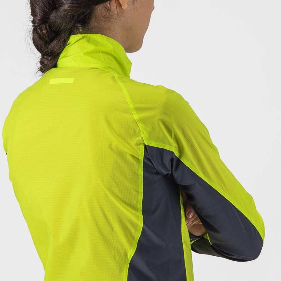 Light Green / Dark Grey Women Castelli SQUADRA STRETCH W Protection | 365049IZY