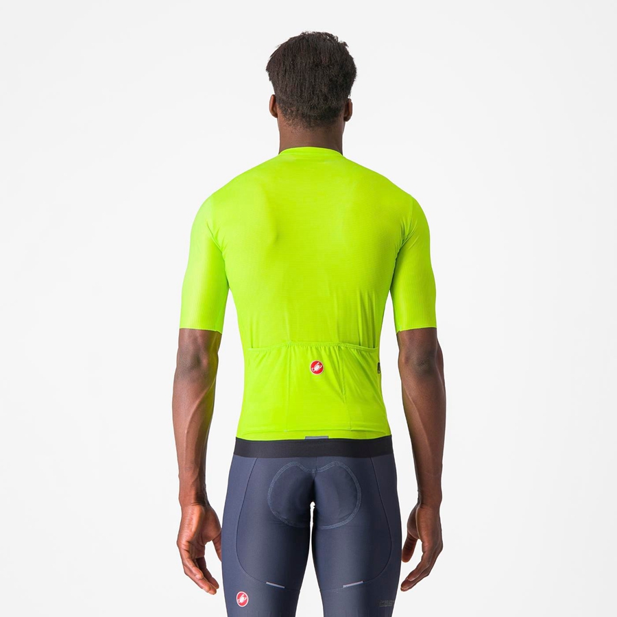 Light Green / Deep Green Men Castelli ESPRESSO Jersey | 168203WZH