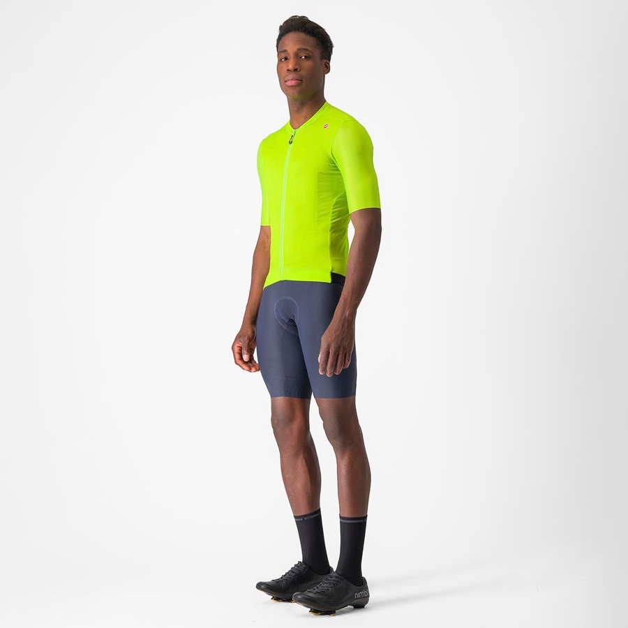 Light Green / Deep Green Men Castelli ESPRESSO Jersey | 168203WZH