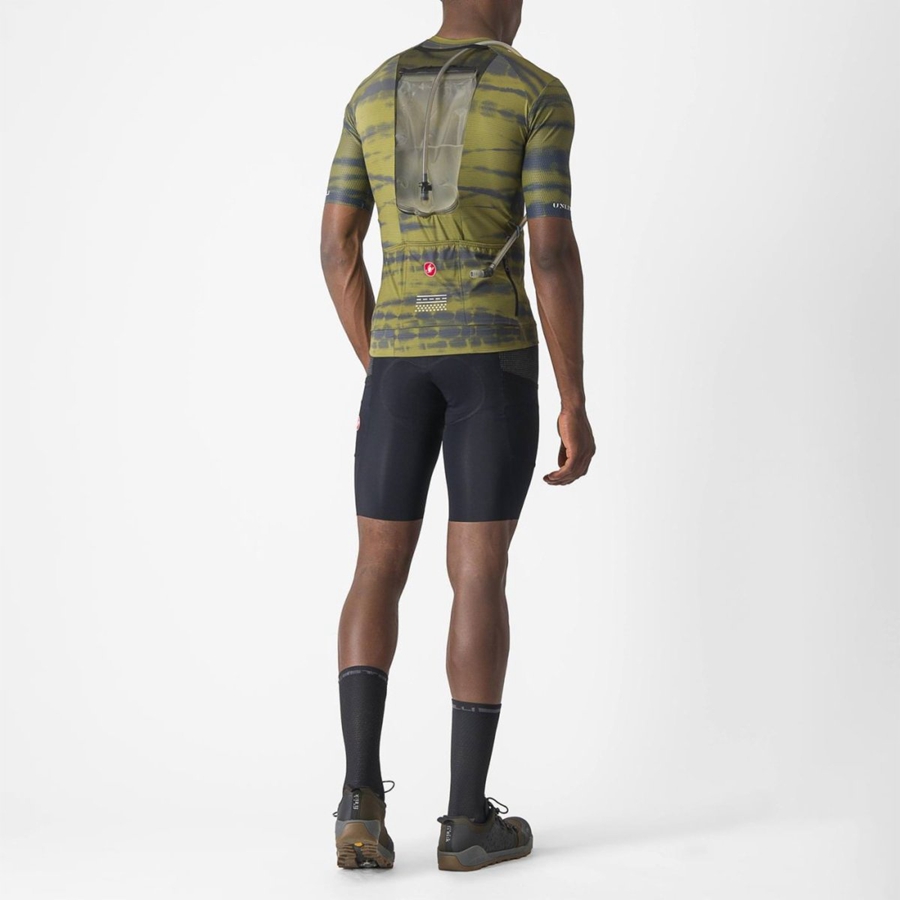 Olive Men Castelli UNLIMITED PRO Jersey | 376524MRB