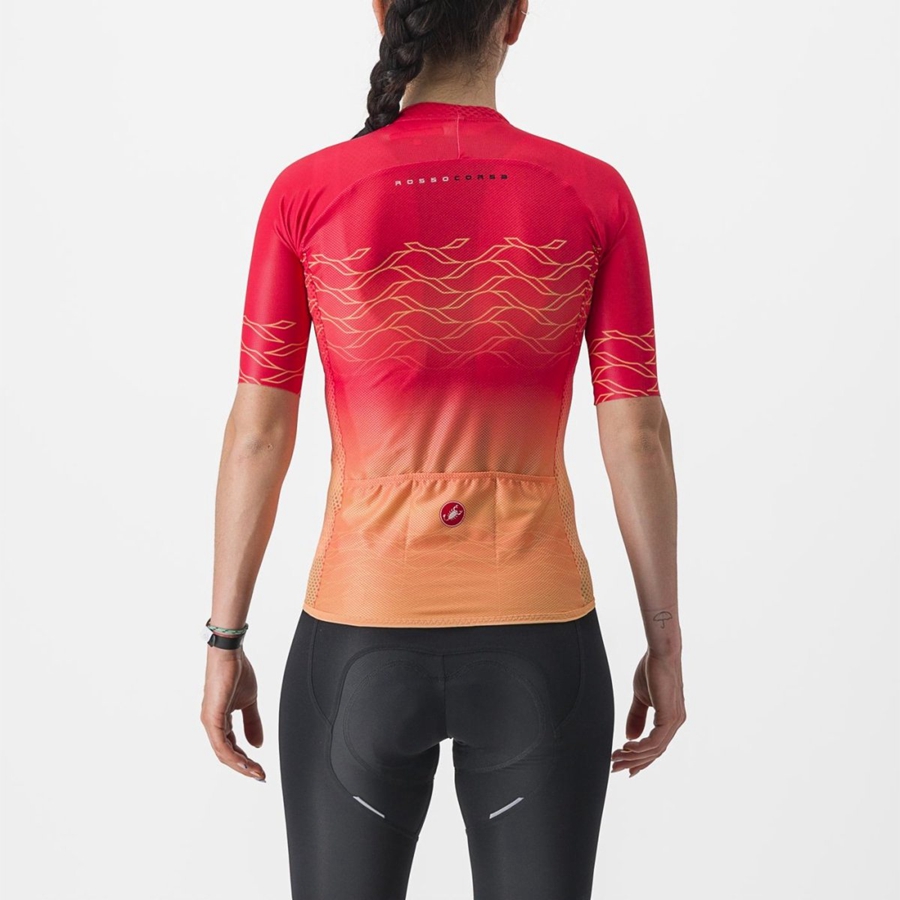 Orange Women Castelli CLIMBER'S 2.0 W Jersey | 932478DAR