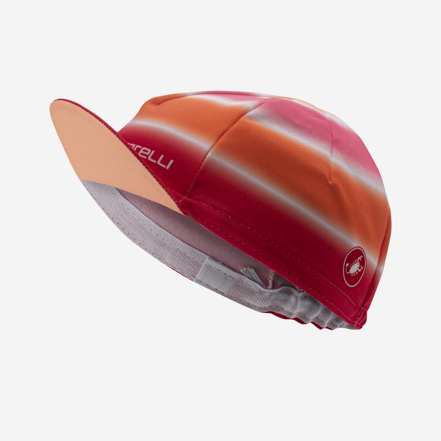 Orange Women Castelli DOLCE Cap | 679830YEC