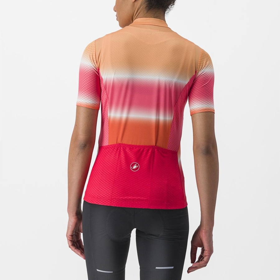 Orange Women Castelli DOLCE Jersey | 031547LBR