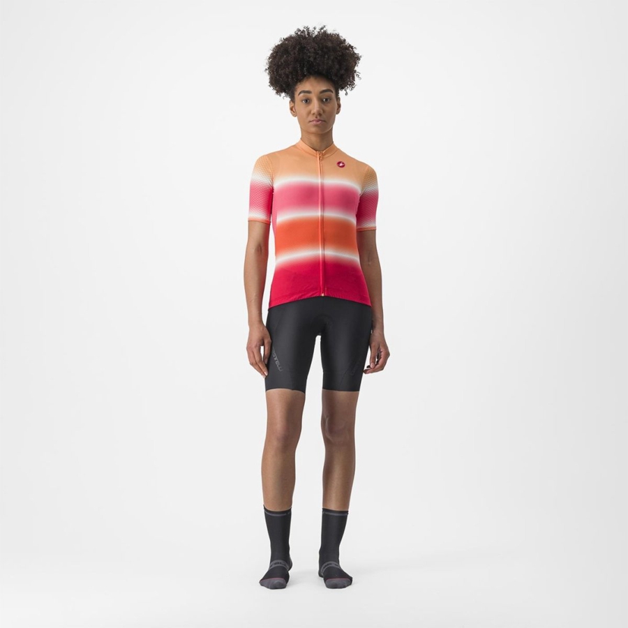 Orange Women Castelli DOLCE Jersey | 031547LBR