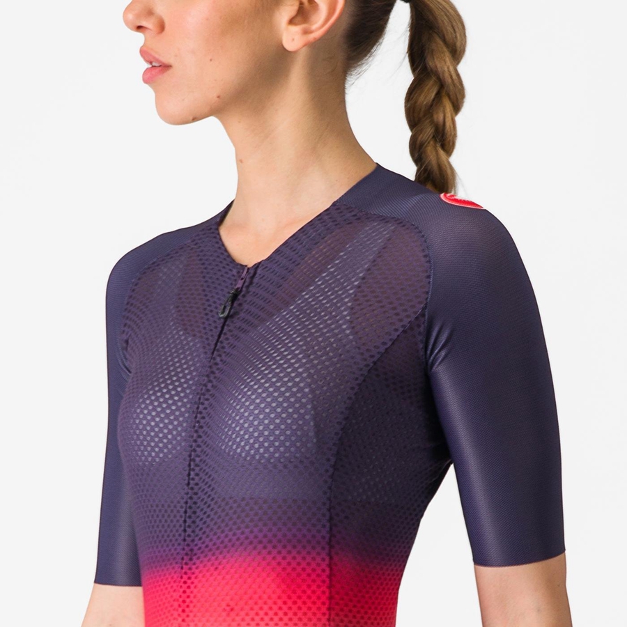 Pink / Orange Women Castelli CLIMBER'S 4.0 W Jersey | 206749WKG