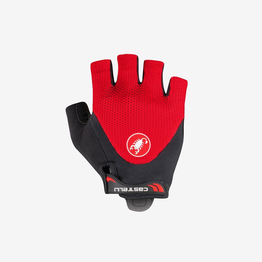 Red Men Castelli ARENBERG GEL 2 Gloves | 804593KMY