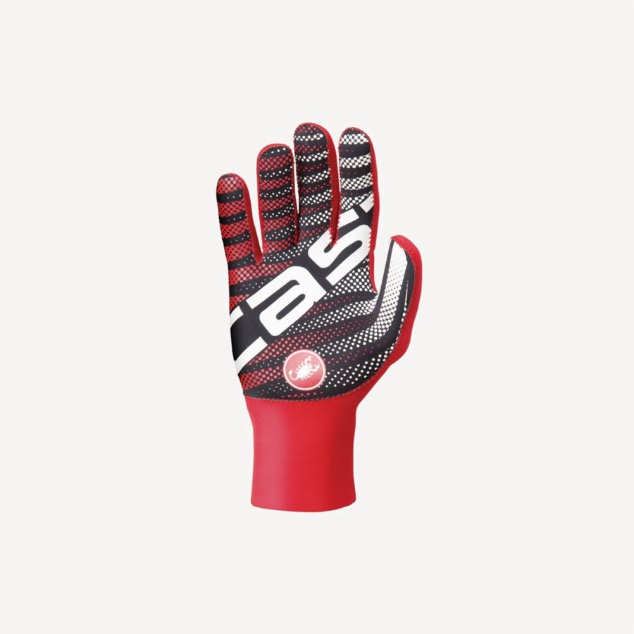 Red Men Castelli DILUVIO C Gloves | 574318HST