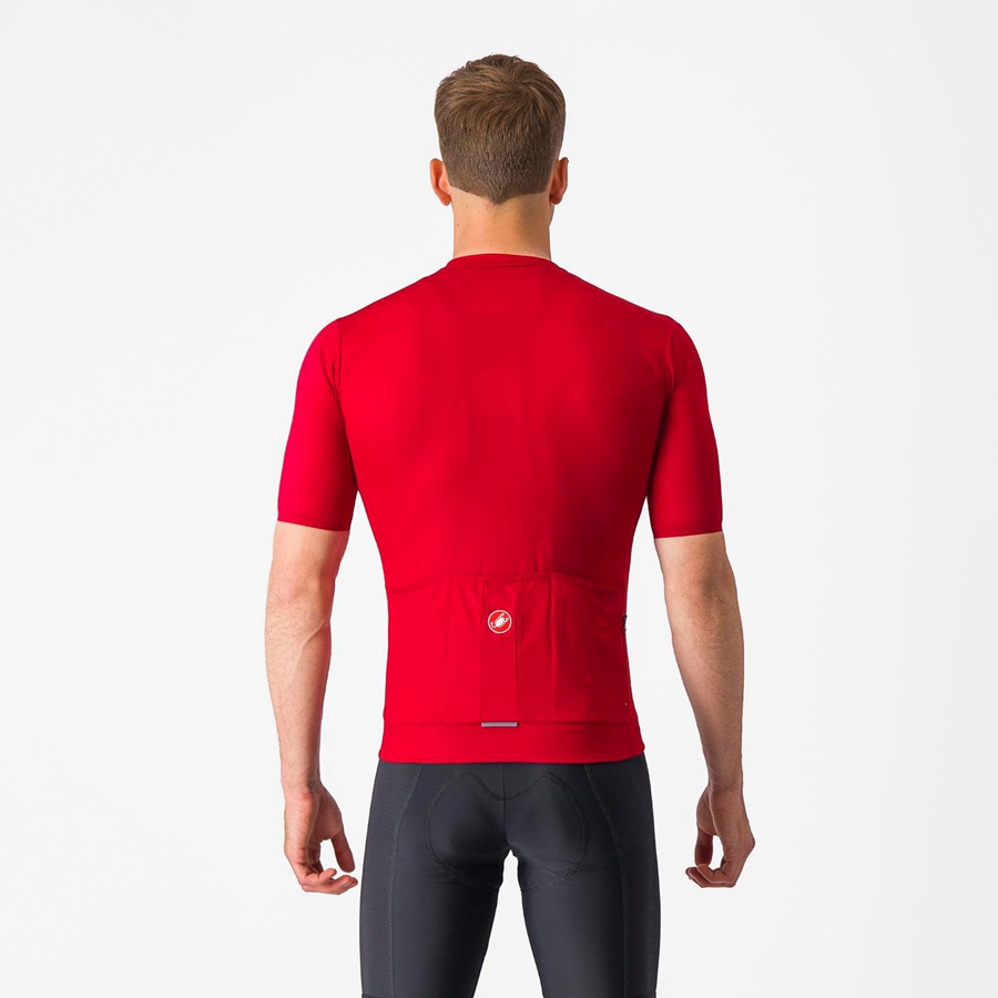 Red Men Castelli PROLOGO LITE Jersey | 351096ONW