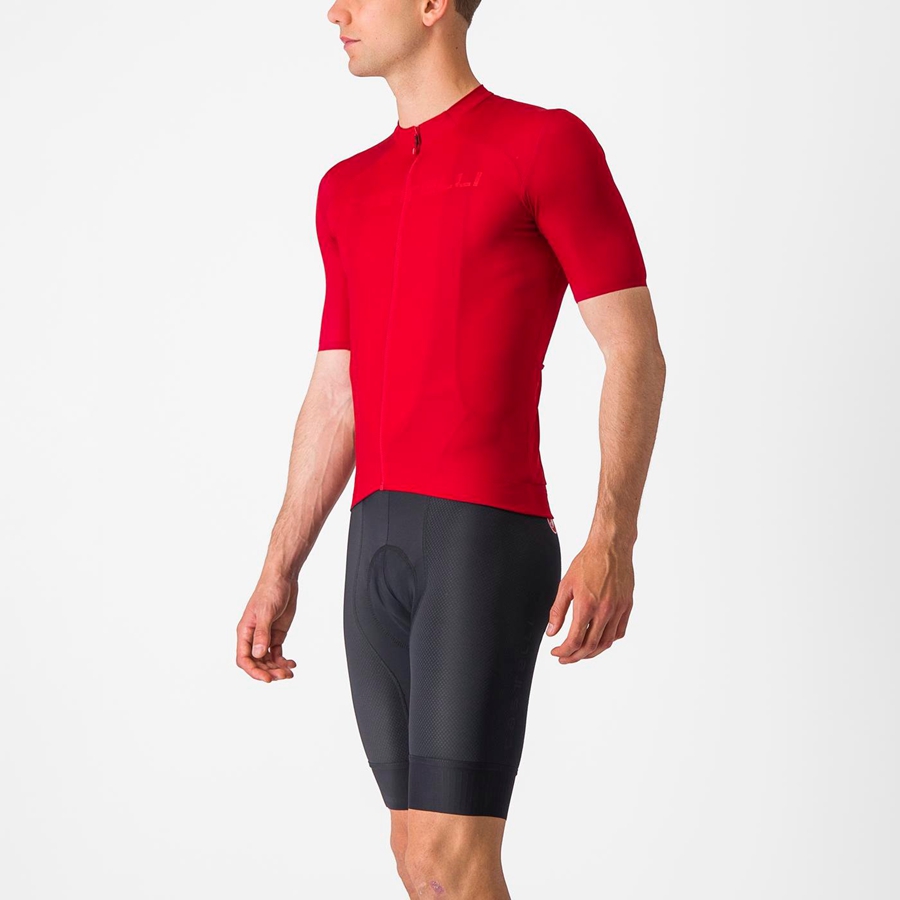 Red Men Castelli PROLOGO LITE Jersey | 351096ONW