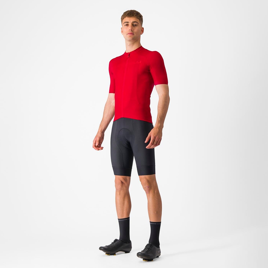 Red Men Castelli PROLOGO LITE Jersey | 351096ONW