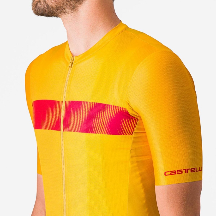 Red Men Castelli UNLIMITED ENDURANCE Jersey | 845206BMW