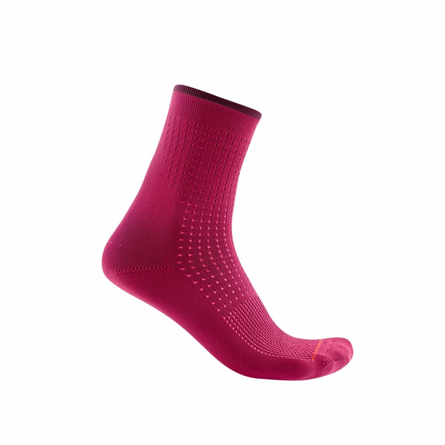 Red Women Castelli PREMIO W Socks | 704239HMT