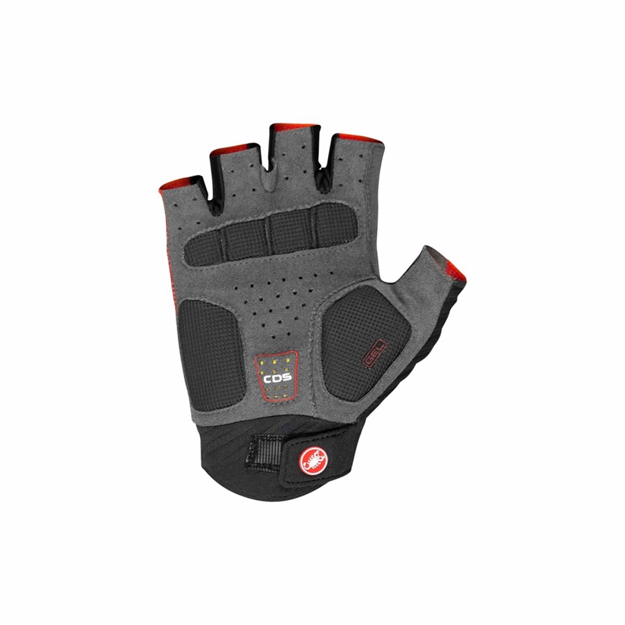 Red Women Castelli ROUBAIX GEL 2 Gloves | 062713MGI