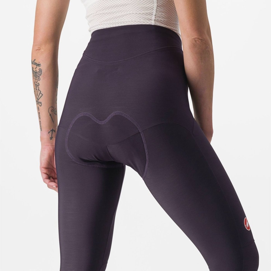 Silver Women Castelli SORPASSO RoS W Leggings | 923471ILK