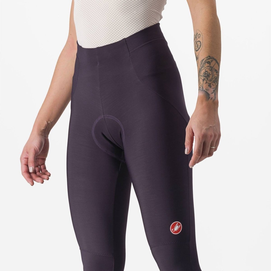 Silver Women Castelli SORPASSO RoS W Leggings | 923471ILK