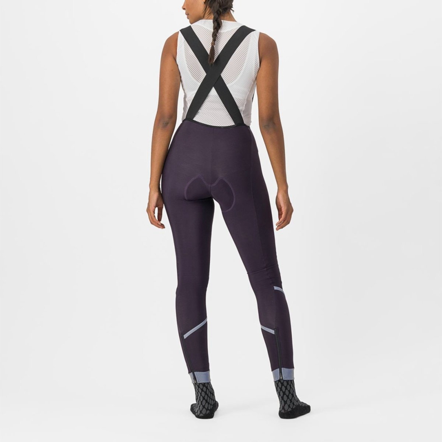 Silver Women Castelli VELOCISSIMA DT Bib Tights | 165732PEK