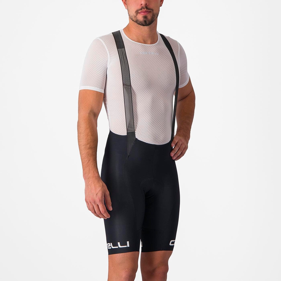 White Men Castelli PRO MESH 2.0 SHORT SLEEVE Base Layer | 756402EXC