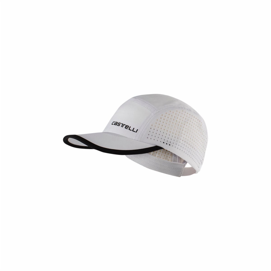 White Women Castelli LAST LEG Cap | 093421FHL