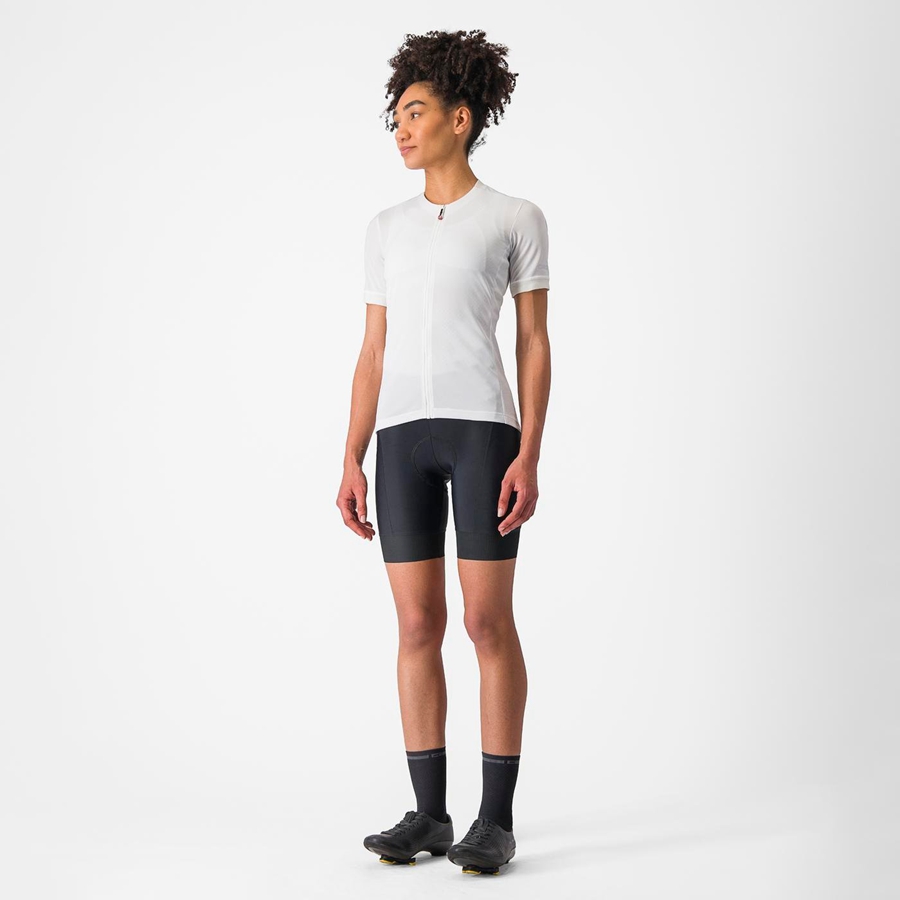 White Women Castelli LIBERA Jersey | 836152QRG