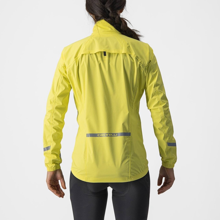 Yellow Women Castelli EMERGENCY 2 W RAIN Protection | 024817DRA