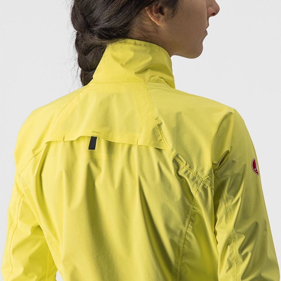 Yellow Women Castelli EMERGENCY 2 W RAIN Protection | 024817DRA