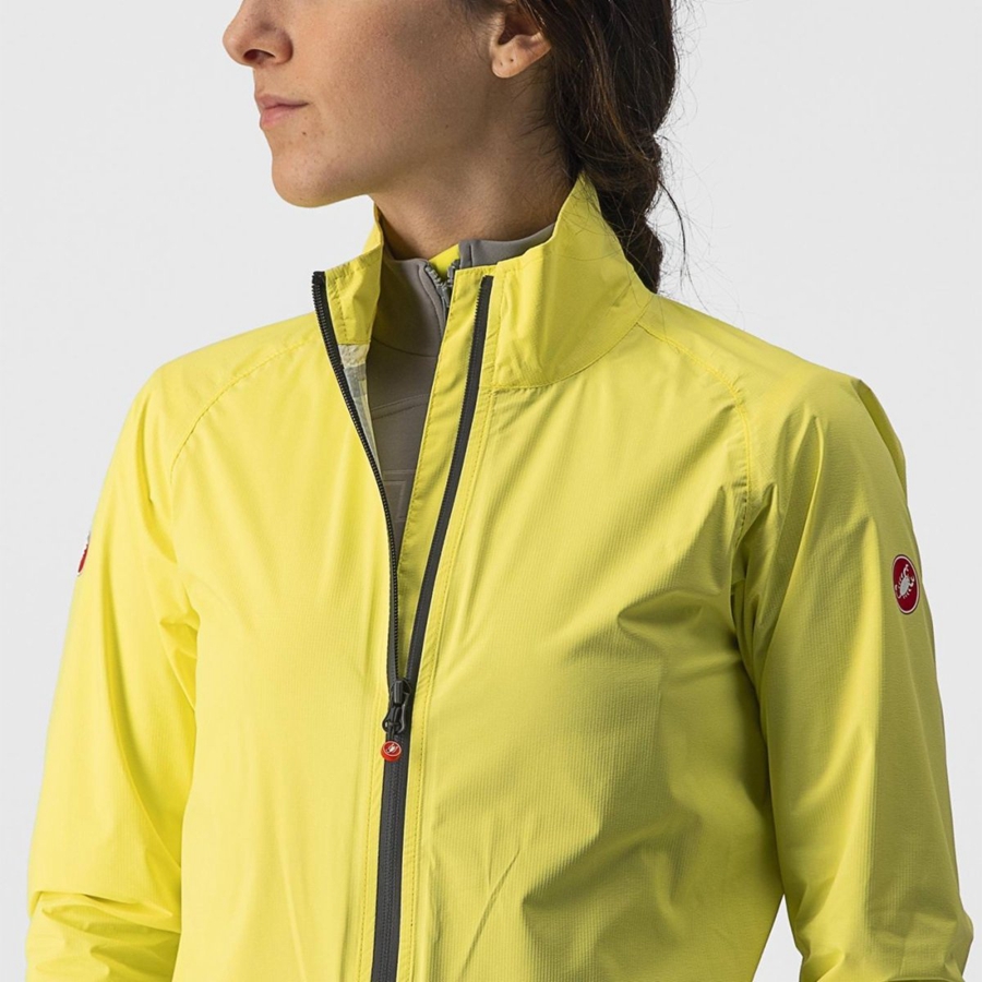 Yellow Women Castelli EMERGENCY 2 W RAIN Protection | 024817DRA