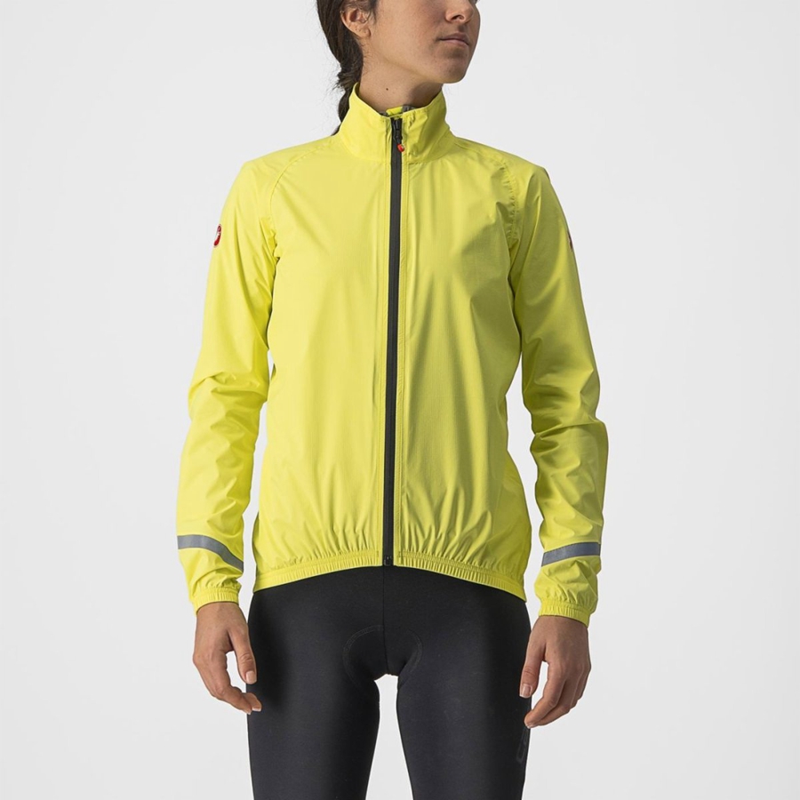 Yellow Women Castelli EMERGENCY 2 W RAIN Protection | 024817DRA